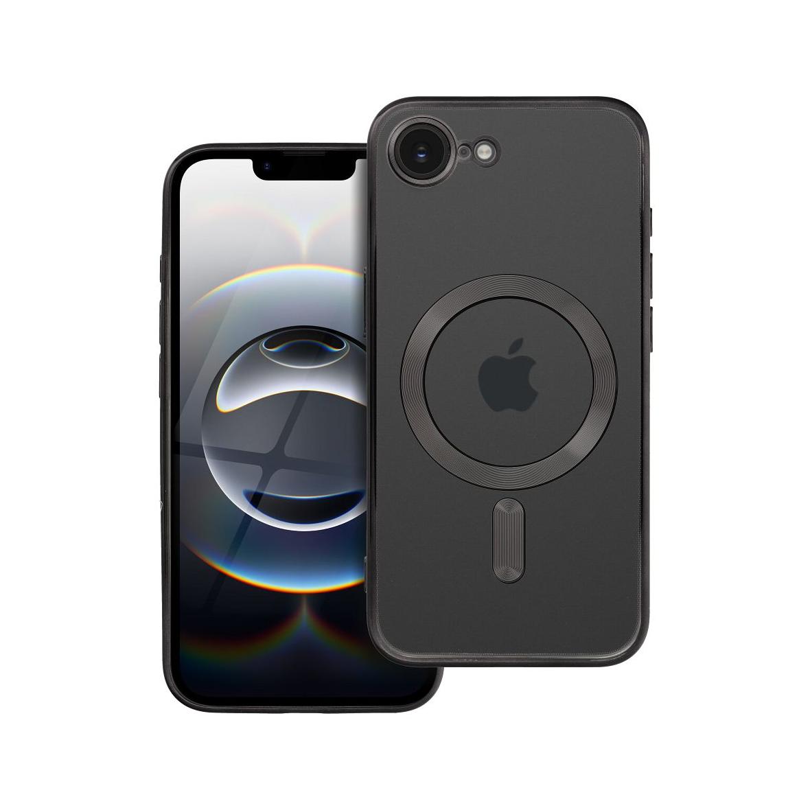 Futerał do iPhone 16e (SE 4 2025) / 17e Electro Mag Cover zgodny z MagSafe czarny