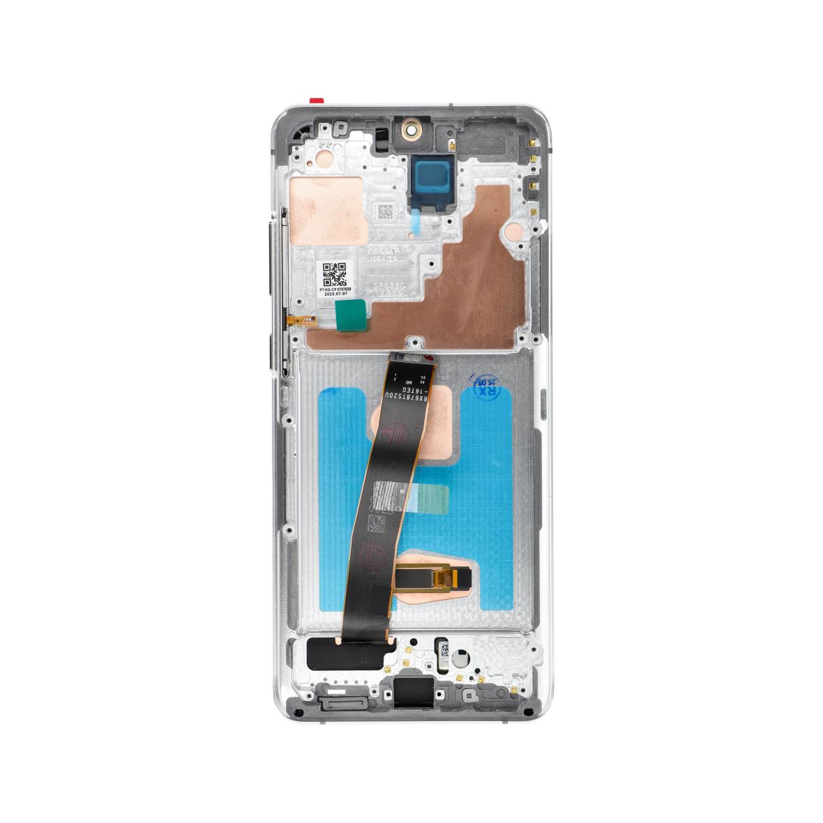 Wyświetlacz LCD do SAMSUNG S20 Ultra White SOFT OLED z ramka