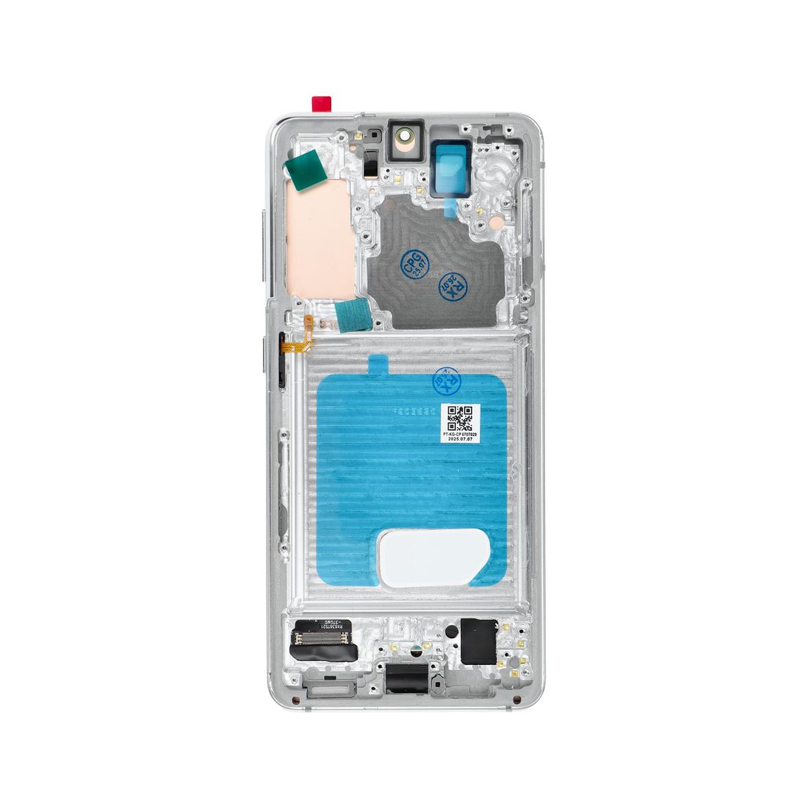 Wyświetlacz LCD do SAMSUNG S21 5G White SOFT OLED z ramka