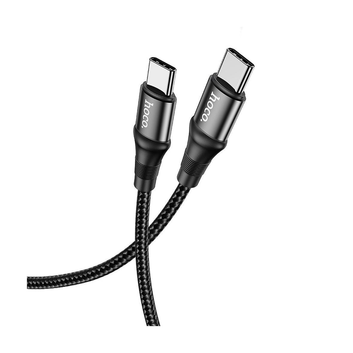 Kabel USB C do USB C Hoco PD 5A 100W 1 m X50 czarny