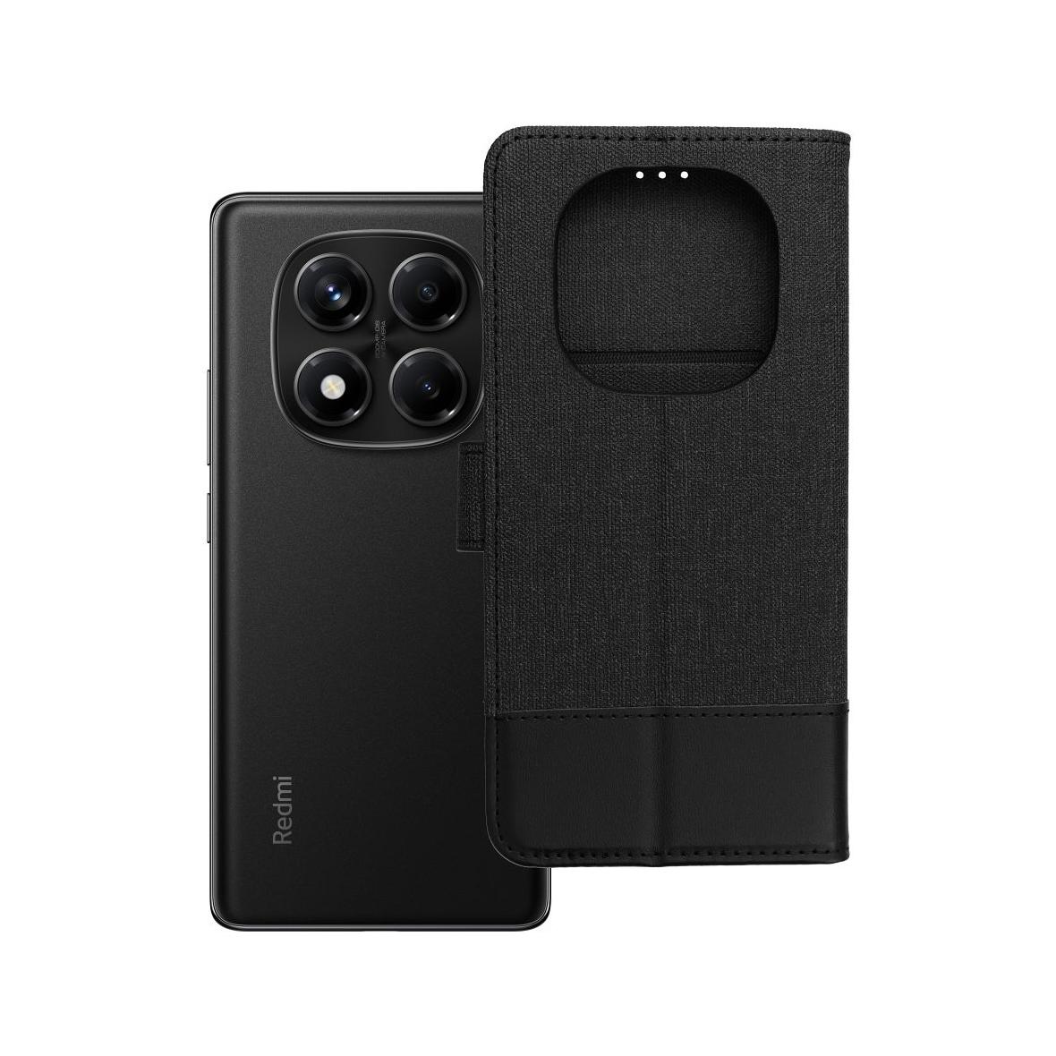 Etui z klapką na Xiaomi Redmi Note 14 PRO 4G Gomma Book czarne