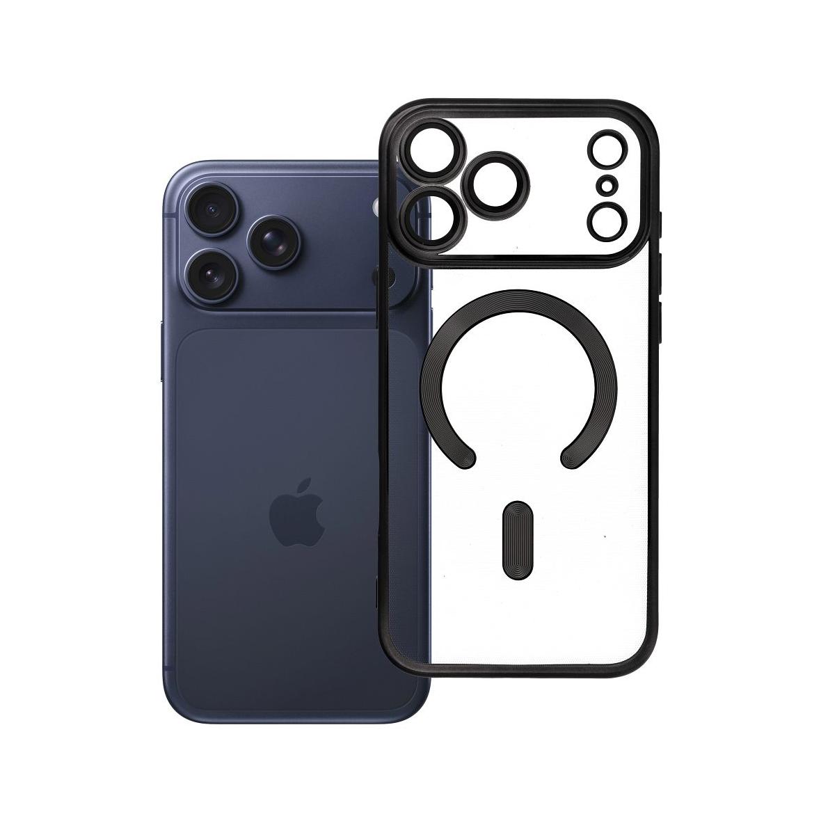 Futerał do iPhone 17 PRO MAX Electro Mag Cover zgodny z MagSafe czarny