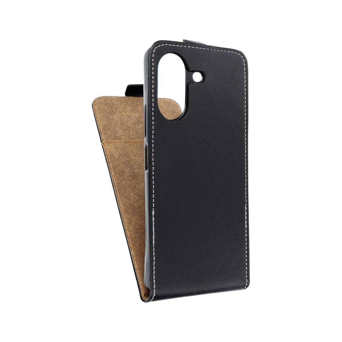 Kabura SLIM FLEXI FRESH pionowa do XIAOMI Redmi 13C / POCO C65 czarna