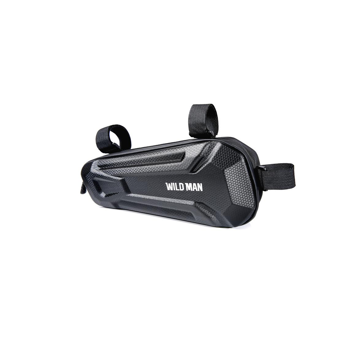 WILDMAN sakwa rowerowa pod ramę na zamek 1,8L XT9 czarna
