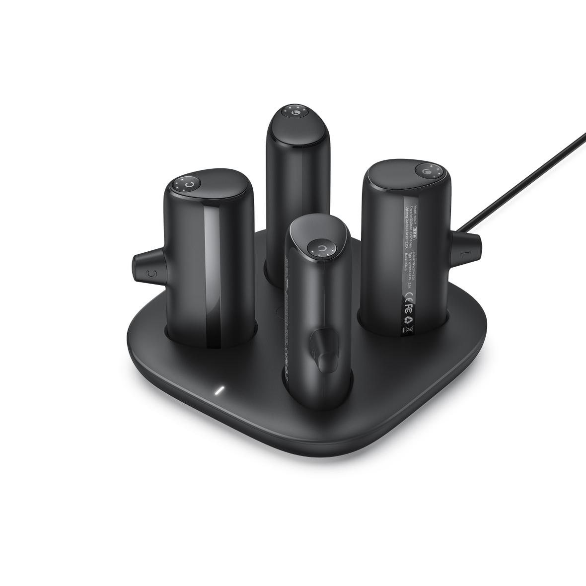 Powerbank Veger Pogo (W007CK) zestaw 4 x 5000 mAh czarny