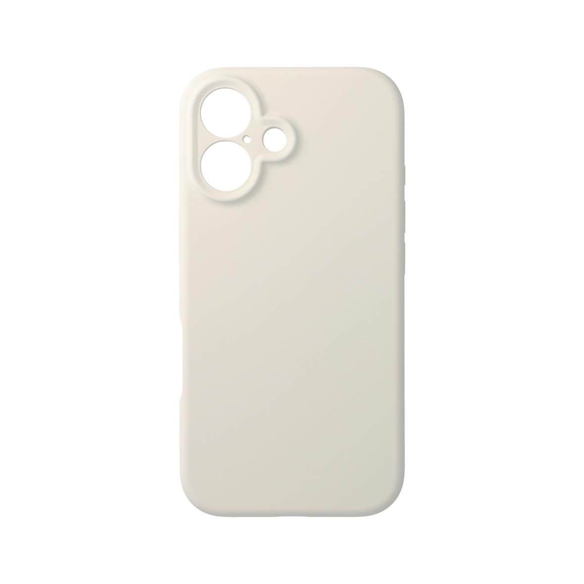 Etui na iPhone 16 Forcell F-Protect Rubber Premium zgodny z MagSafe antique white 0INT