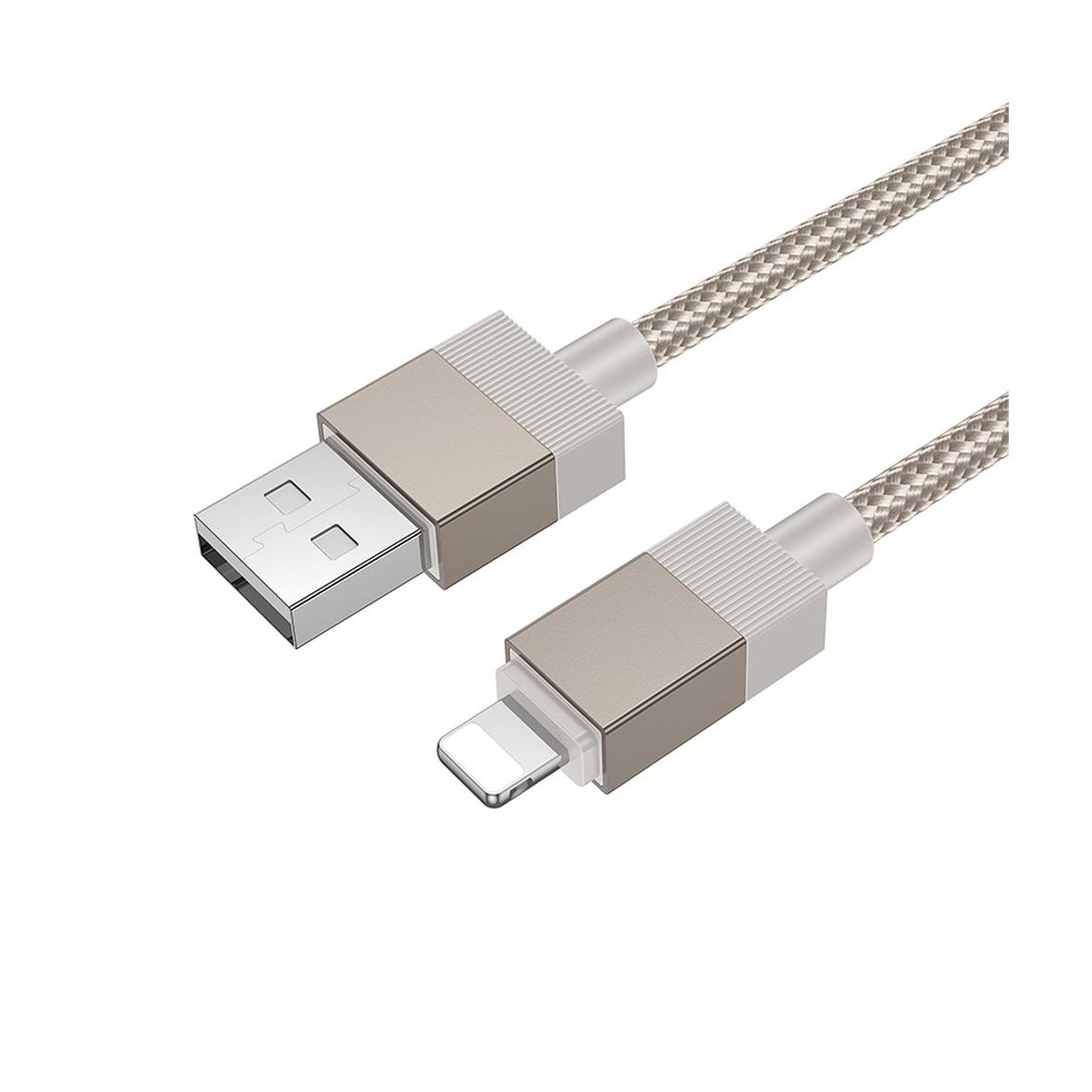 Kabel USB A do Lightning Hoco 2,4A 1 m X110 złoty