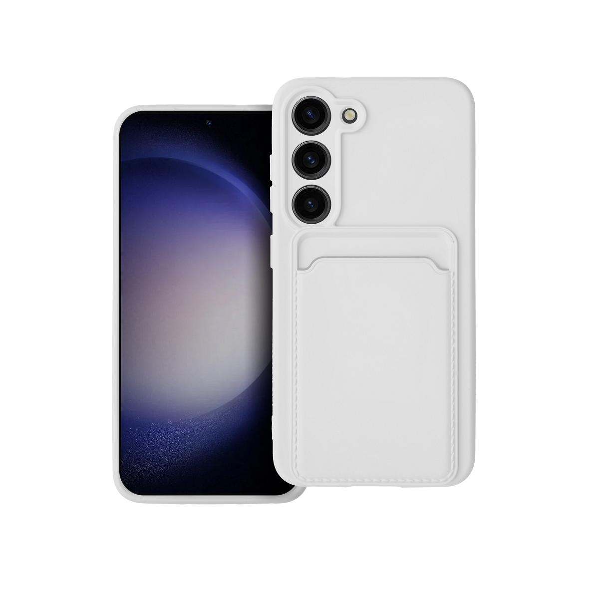 Futerał CARD CASE do SAMSUNG S23 biały