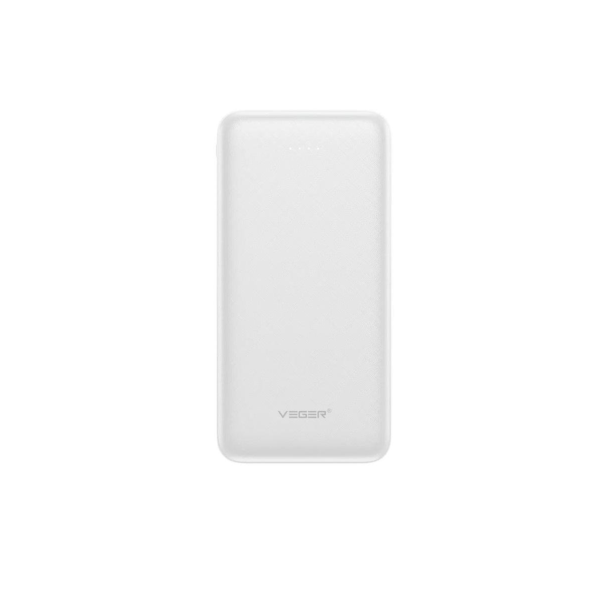 Powerbank Veger A10 (W1065) 2A 10000 mAh biały 0INT