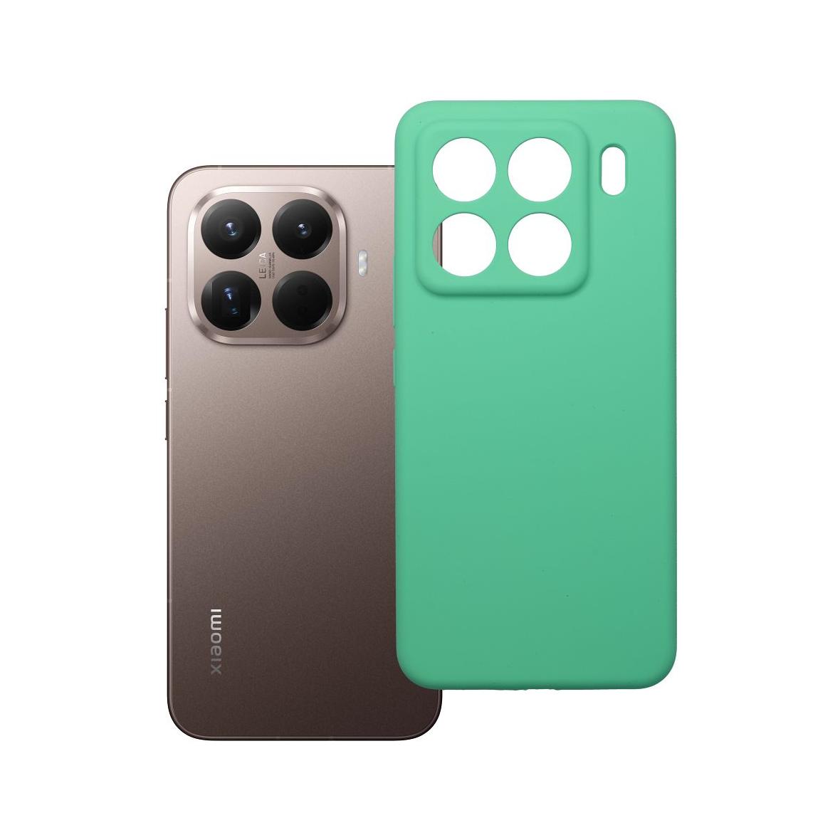 Futerał do Xiaomi 15 PRO Silicone 2mm miętowy