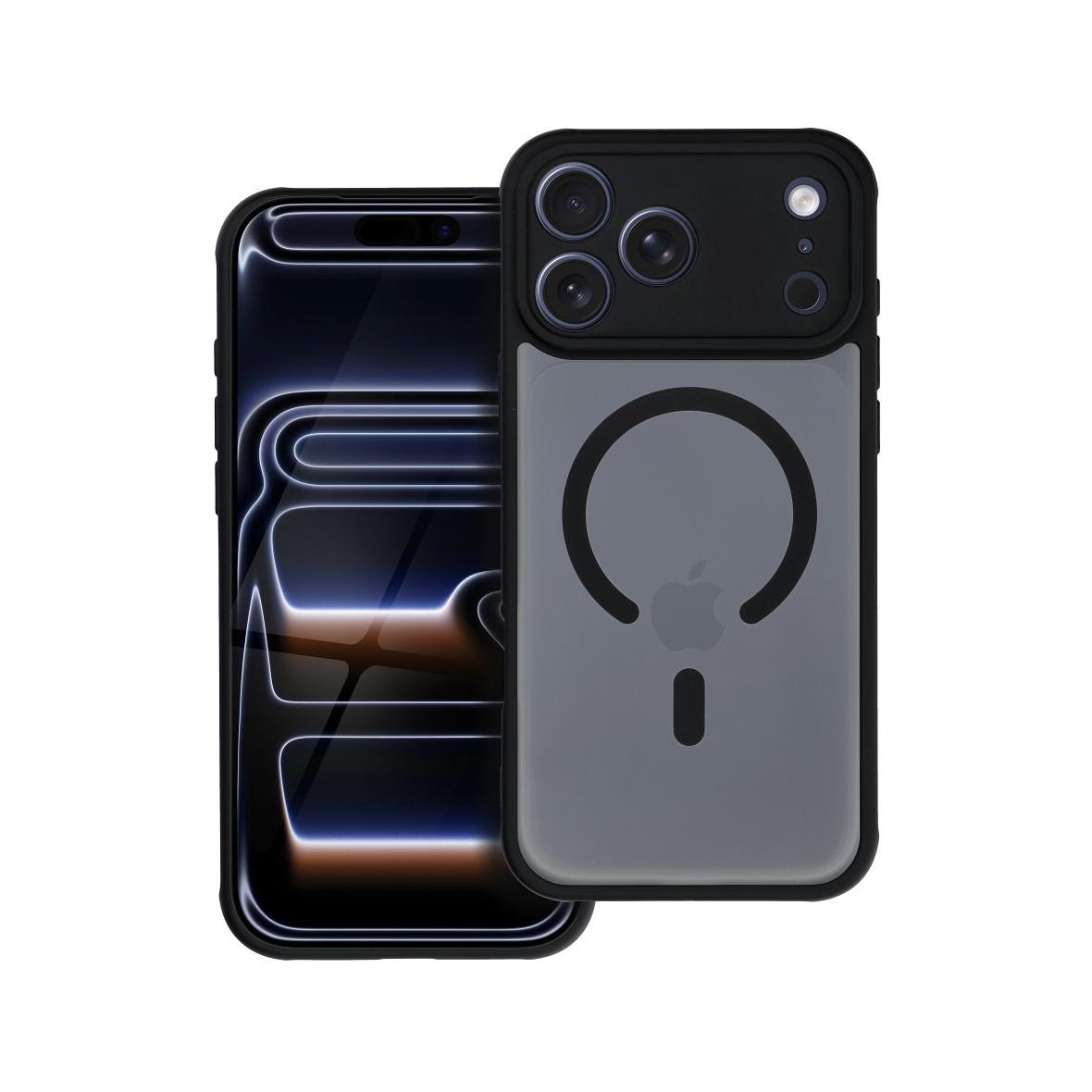 Futerał do iPhone 17 PRO MAX Full Matte Mag Cover zgodny z MagSafe czarny