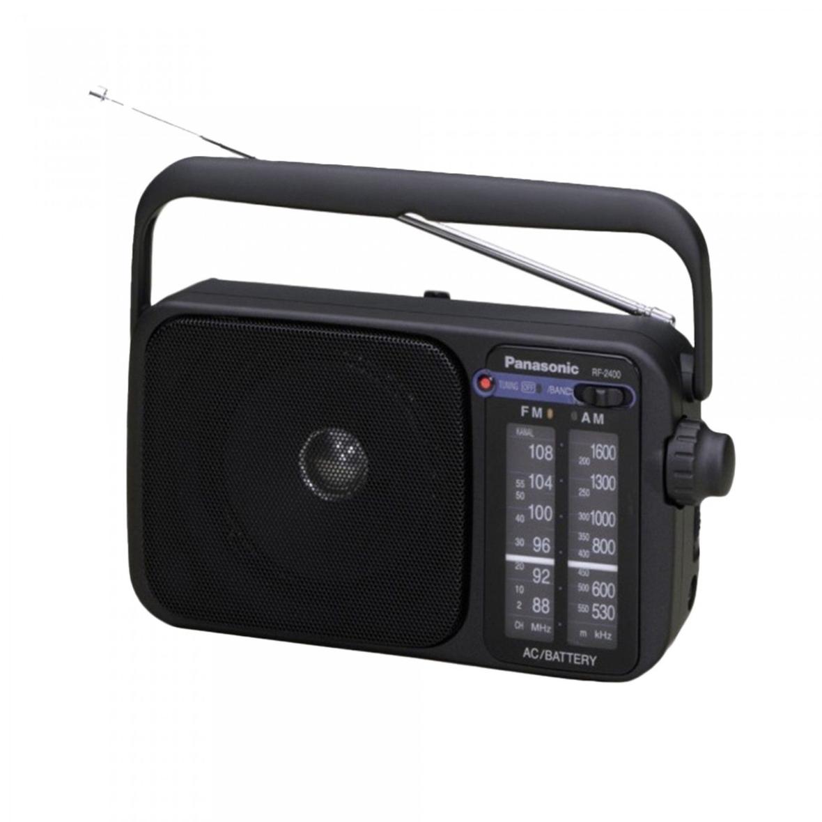 Radio sieciowo bateryjne PANASONIC RF-2400DEG-K AM / FM, Speaker