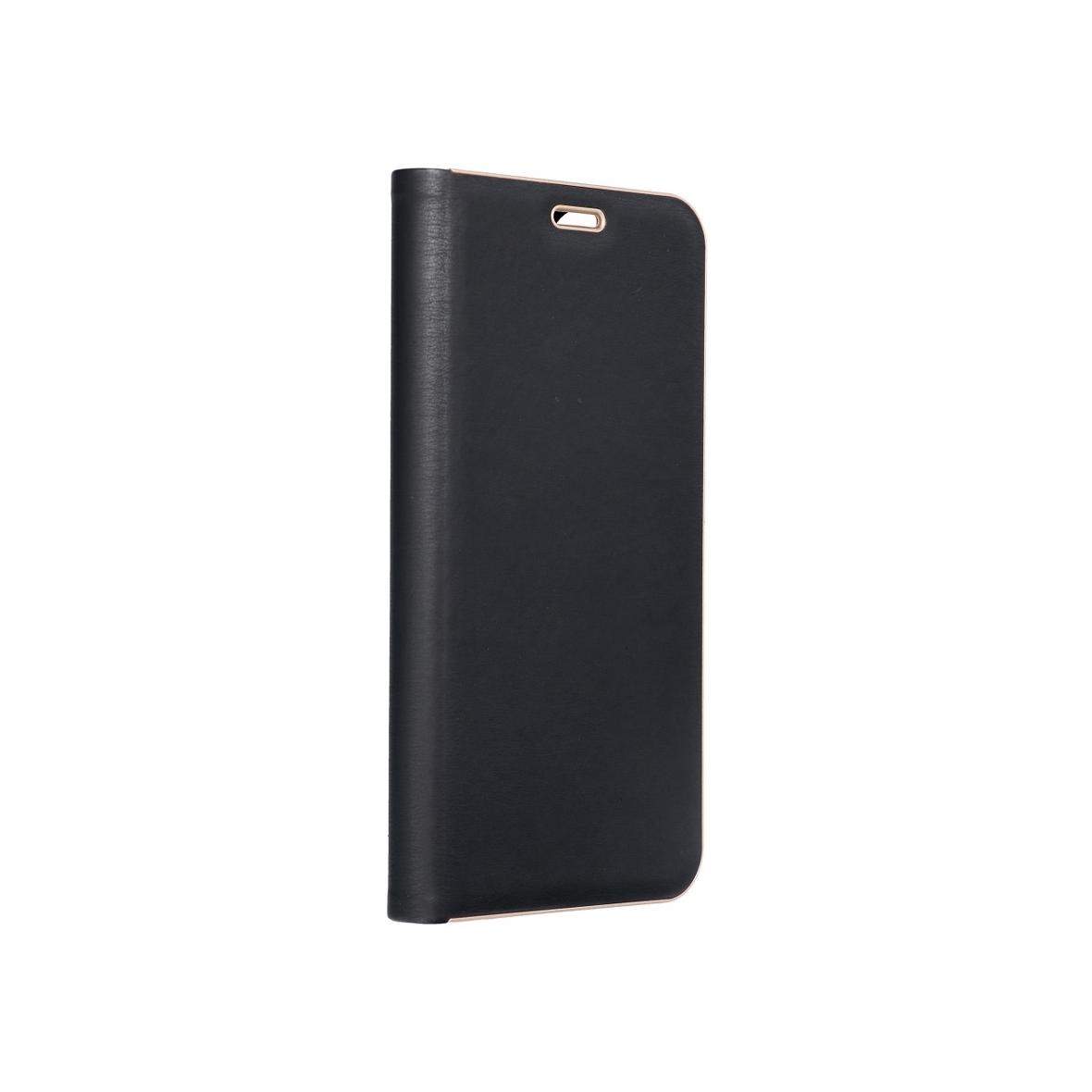 Etui z klapką na Samsung S9 Luna Book Gold czarne