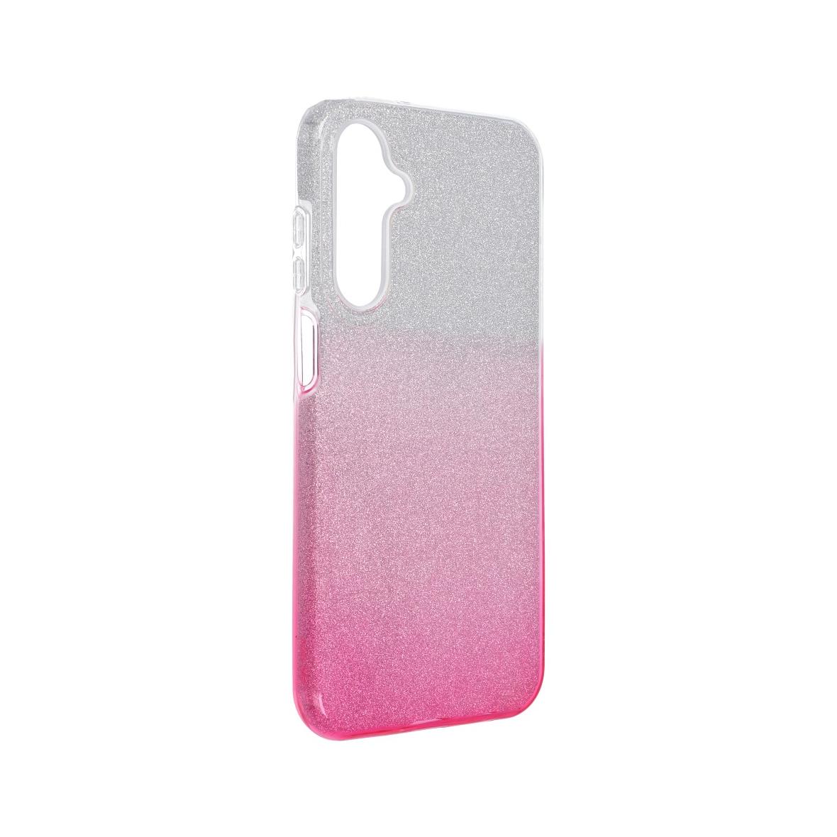 Futerał do Samsung A25 5G Shining transparentny różowy