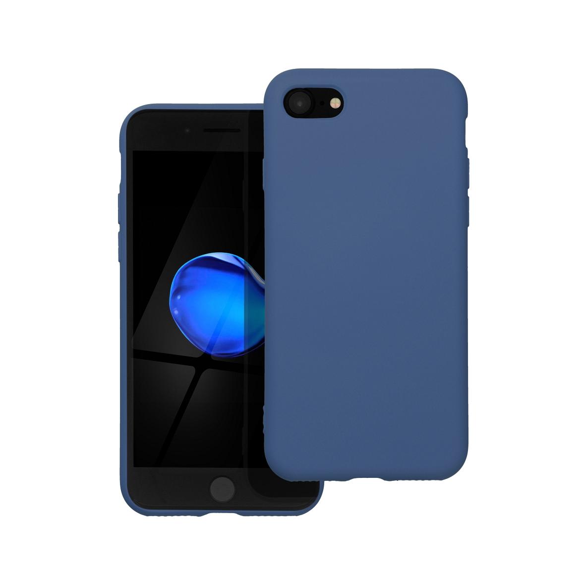 Futerał do iPhone 7 Silicone niebieski