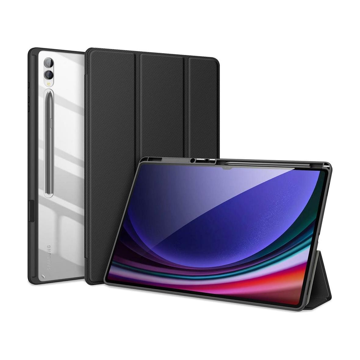 DUX DUCIS etui TOBY z miejscem na rysik do SAMSUNG Tab S10 Ultra/S9 Ultra/S8 Ultra czarne