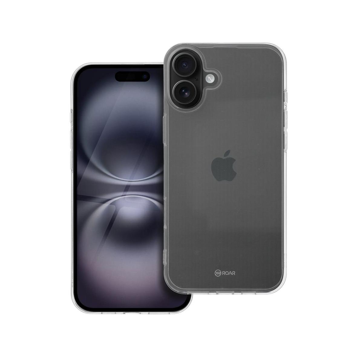 ROAR futerał ALL DAY COLORFUL JELLY do IPHONE 16 Plus transparentny