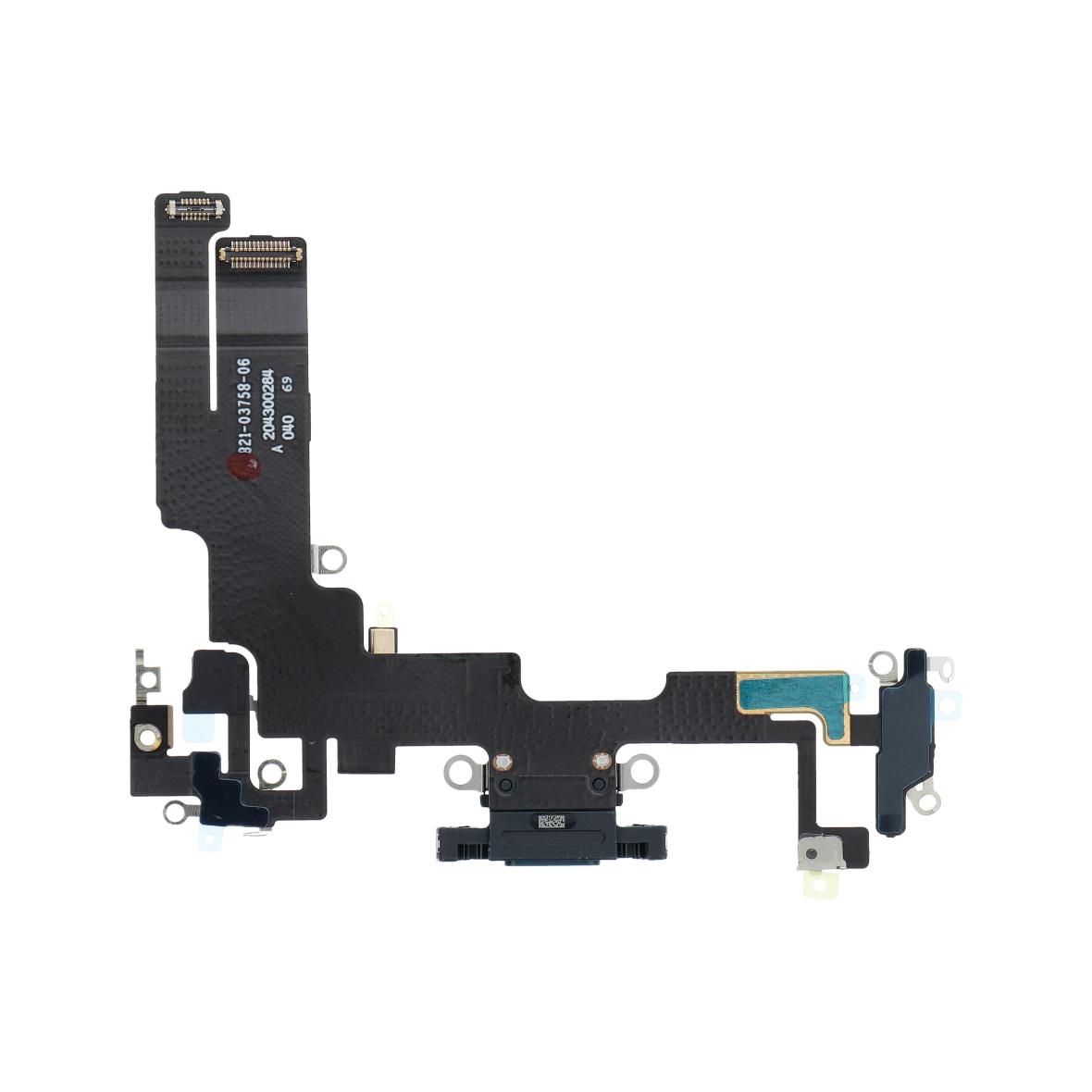 Taśma ładowania USB do IPHONE 14 czarna OEM