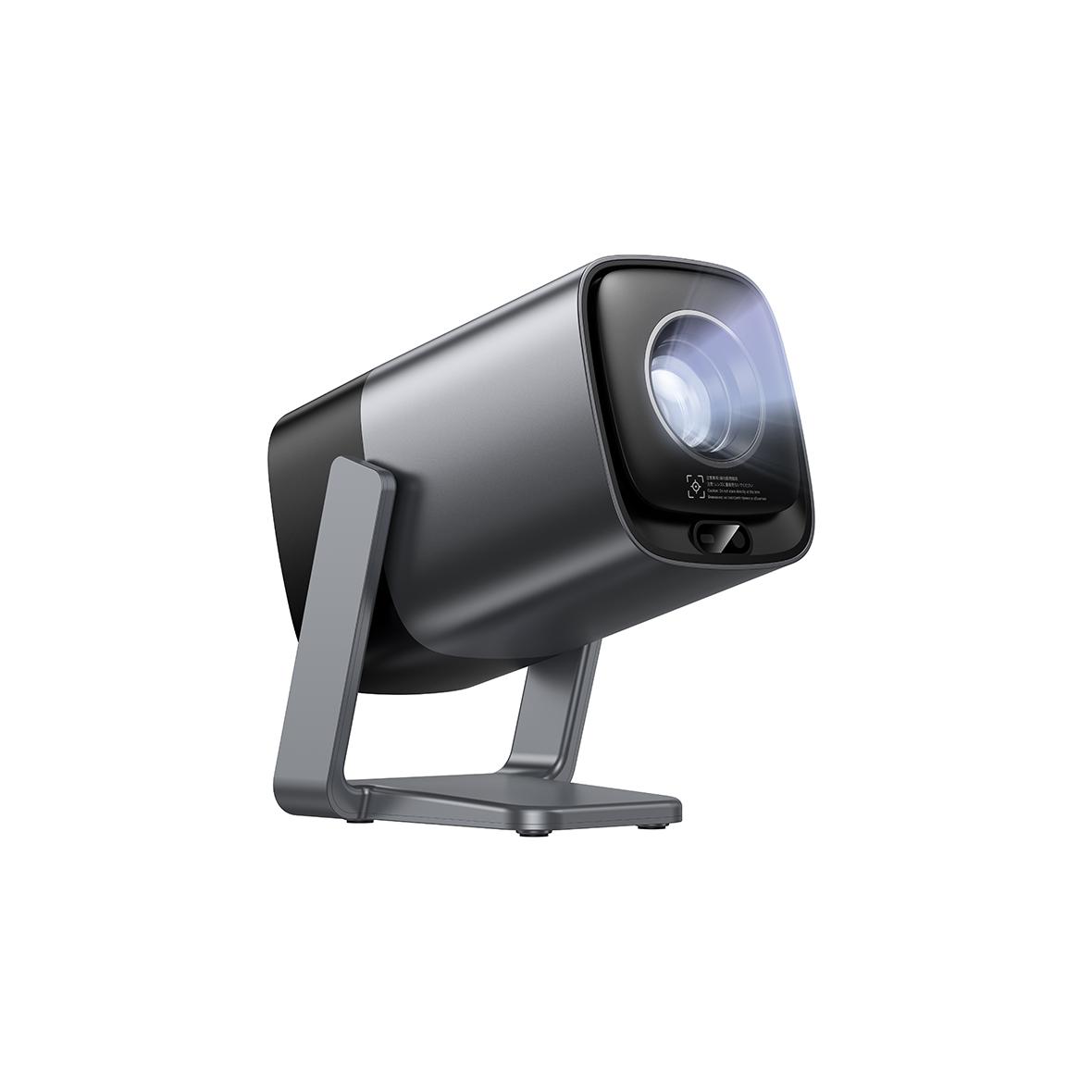 Projektor Full HD Hoco z systemem Android Wi-Fi Bluetooth 1080P DT7 metaliczny szary