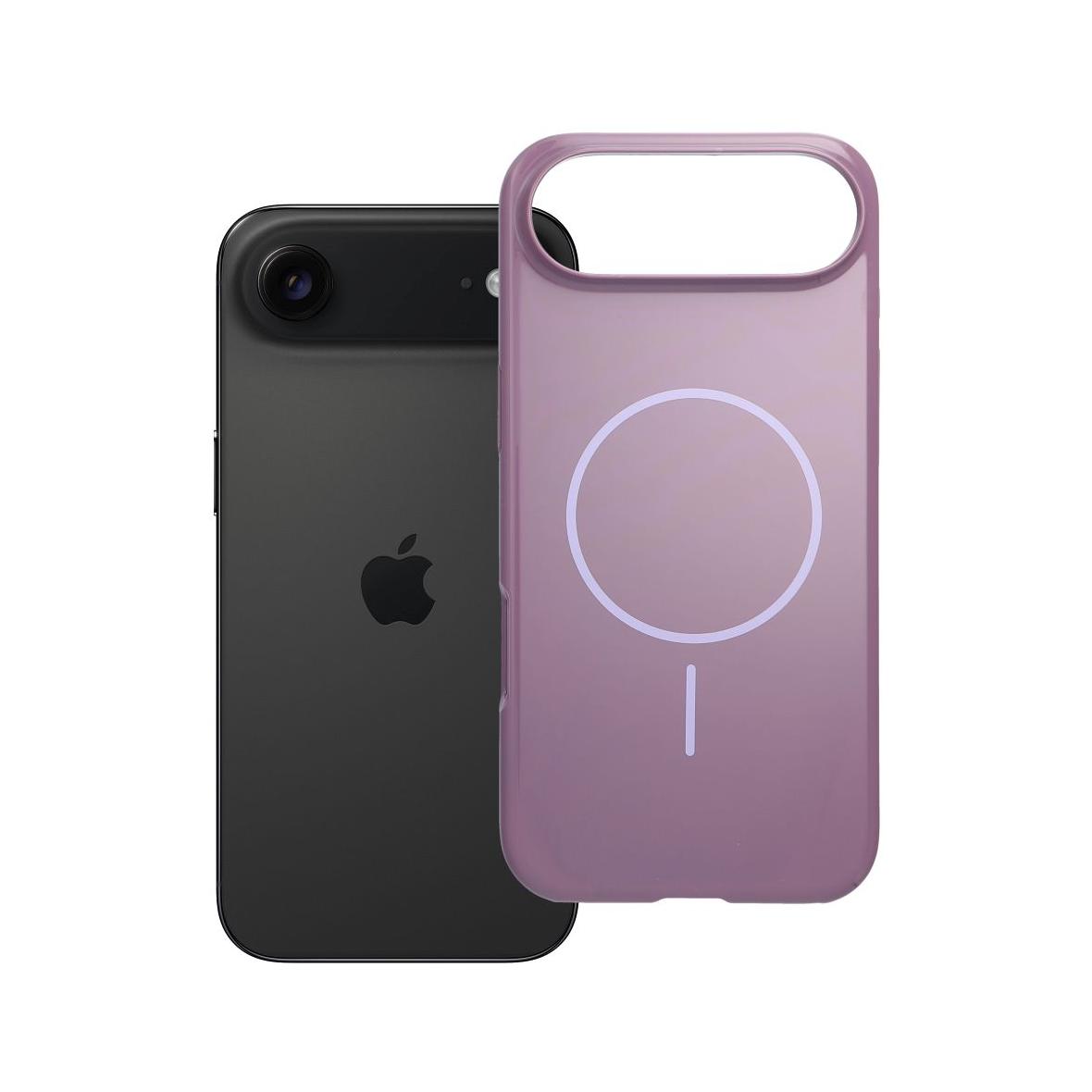 Etui na iPhone 17 AIR Glossy Mag Cover zgodny z MagSafe fioletowe