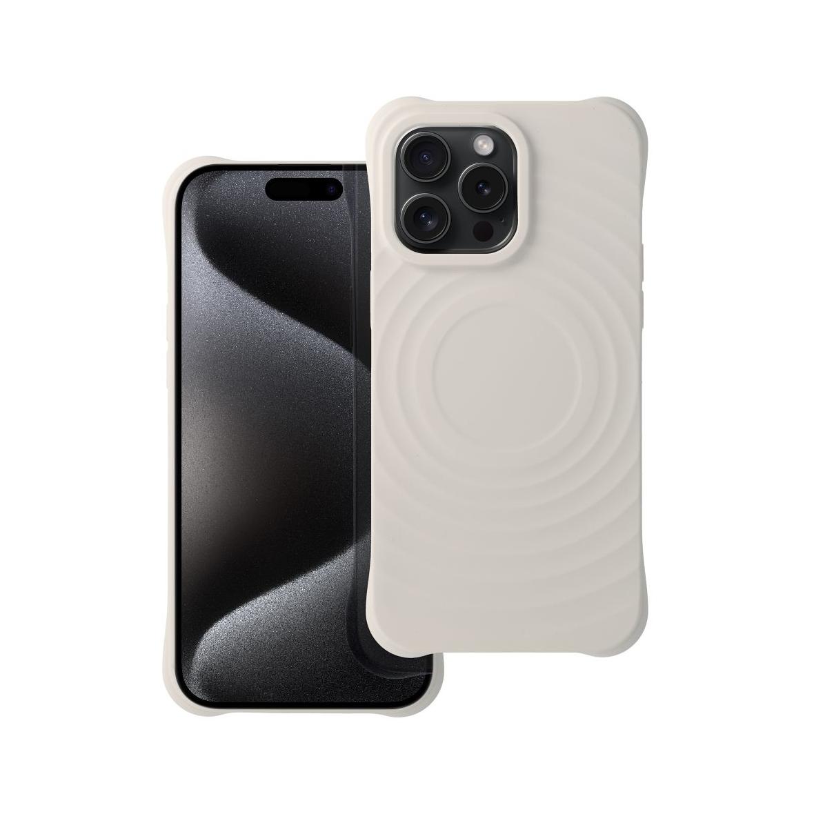 Silicone Zephyr Mag Cover kompatybilny z MagSafe do IPHONE 13 PRO MAX biały