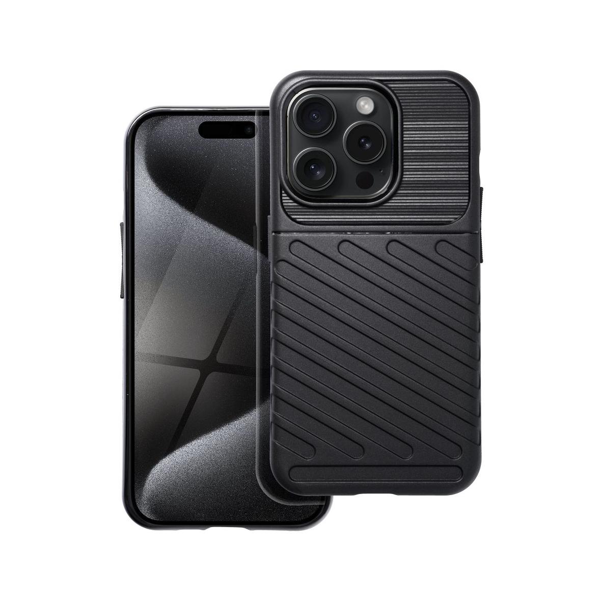 Futerał do iPhone 15 PRO Thunder czarny