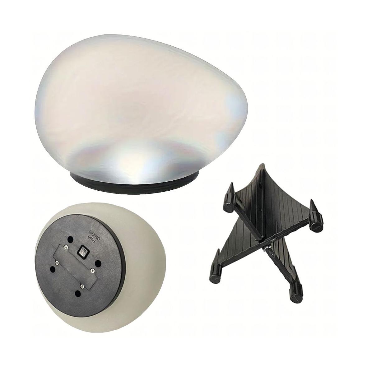 Lampa solarna LED w kształcie kamienia 16 cm RC-K-1487