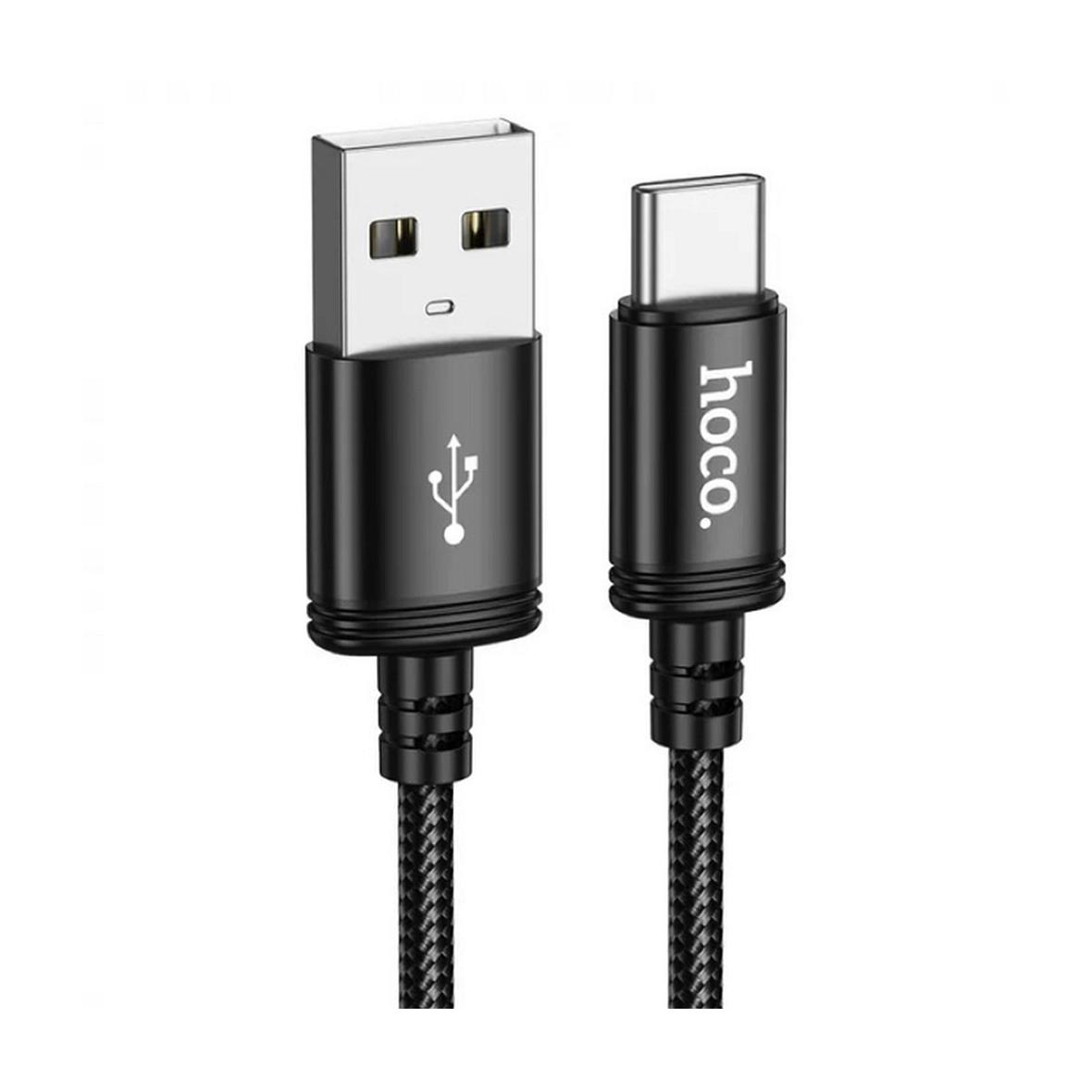 Kabel USB A do USB C Hoco 3A 3 m X91 czarny