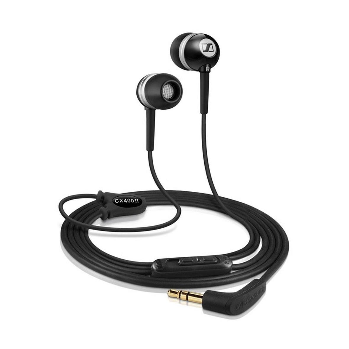 Słuchawki przewodowe douszne Jack 3,5 mm Sennheiser CX 400-ll Precision czarne