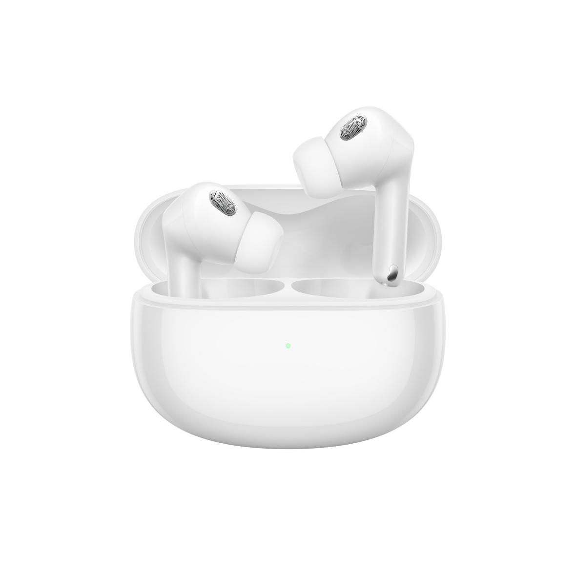 Słuchawki bezprzewodowe douszne Xiaomi Buds 3T Pro błyszcząca biel