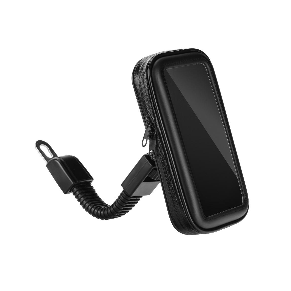 Uchwyt motocyklowy na zamek wodoodporny ( 5,5" - 6,3" ) CM756 czarny