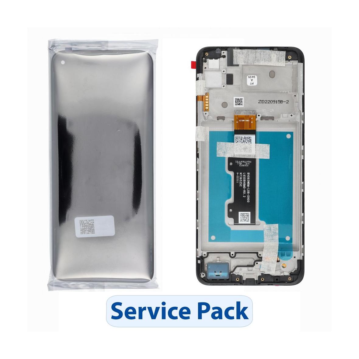 ServicePack Wyświetlacz LCD do MOTOROLA Moto E40 / E30 5D68C19697