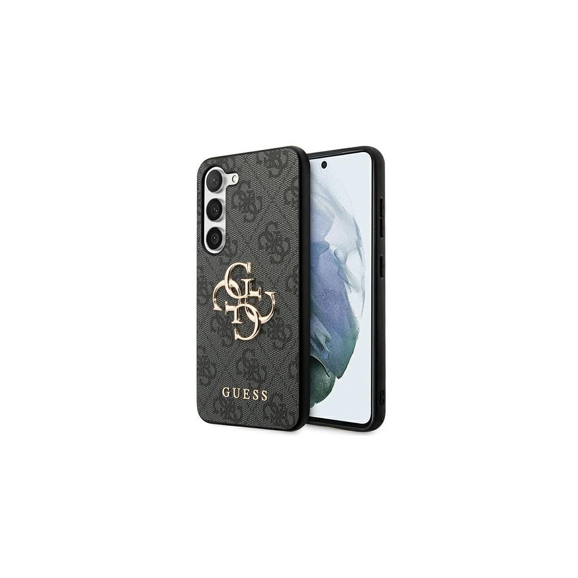 GUESS futerał do SAMSUNG S24 Plus GUHCS24M4GMGGR (Leather 4G Metal Logo) czarny