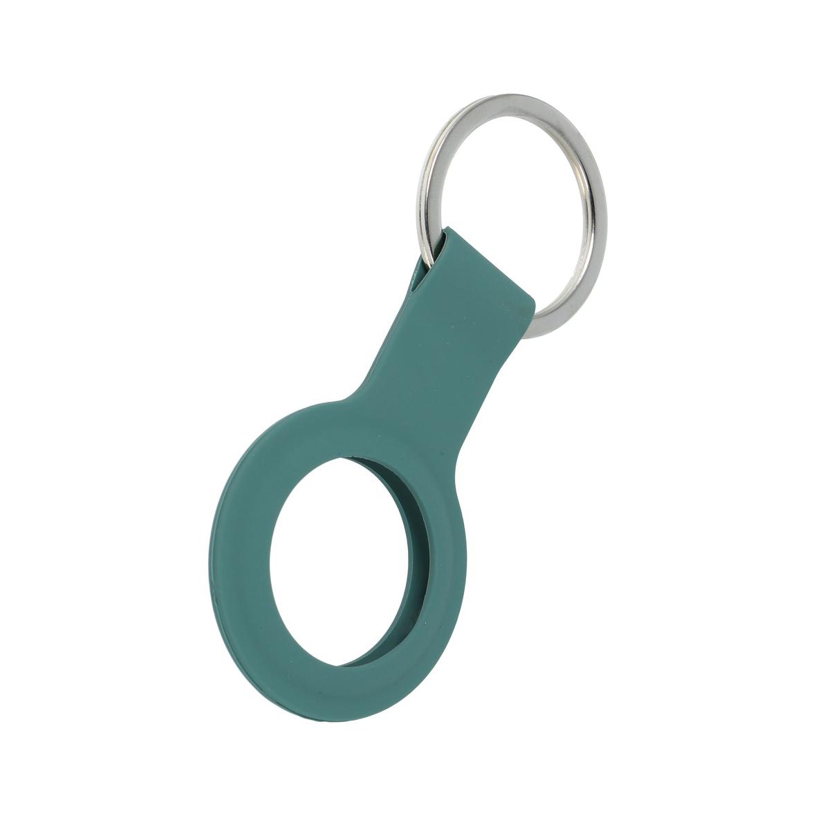 Brelok do lokalizatora AIRTAG / FORCELL F-TAG - SILICONE zielony