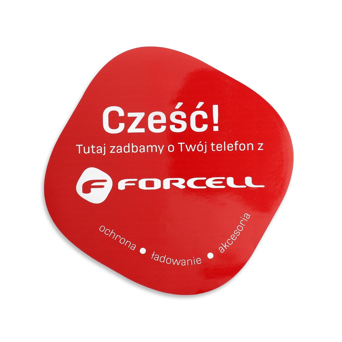 Naklejka na szybę Forcell