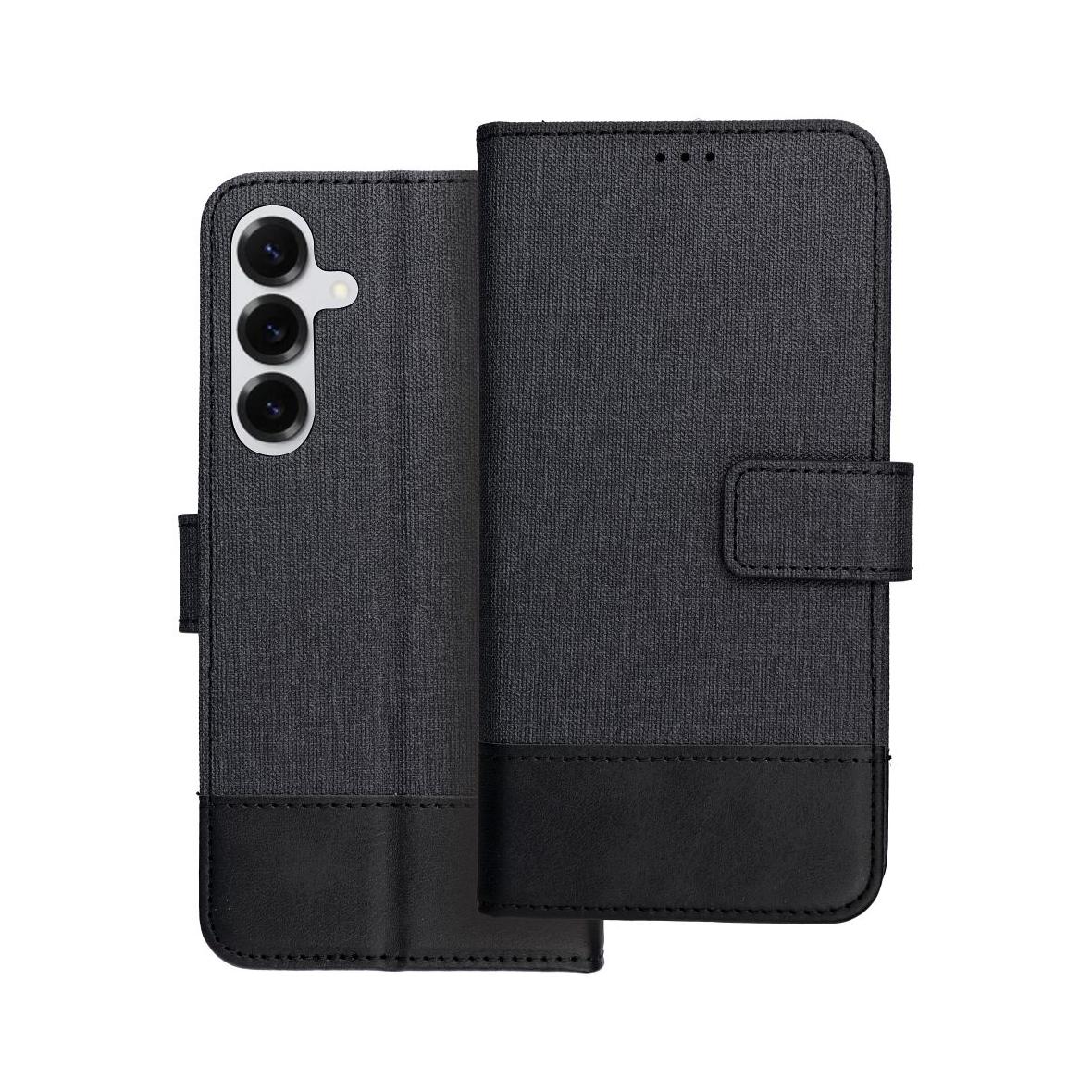 Etui z klapką na Samsung S25 PLUS Gomma Book czarne
