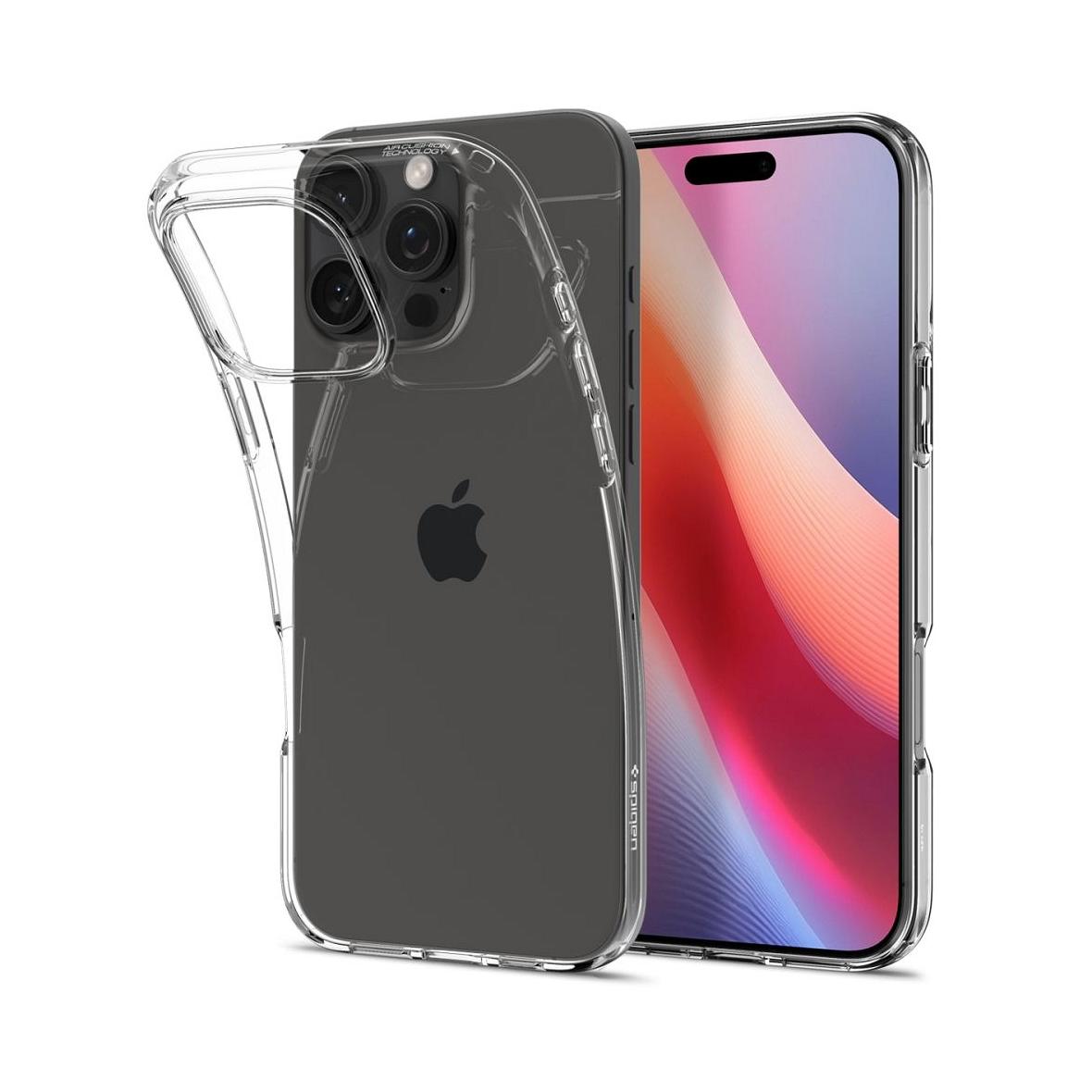 SPIGEN futerał LIQUID CRYSTAL do IPHONE 16 Pro crystal clear