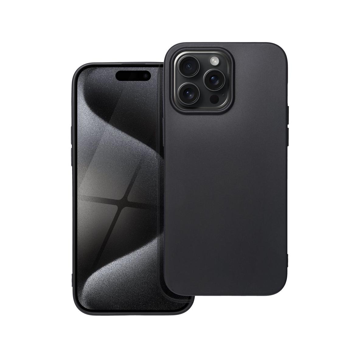 Futerał do iPhone 15 PRO MAX Soft czarny
