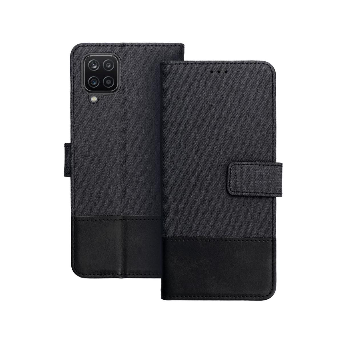 Etui z klapką na Samsung A12 / M12 Gomma Book czarne