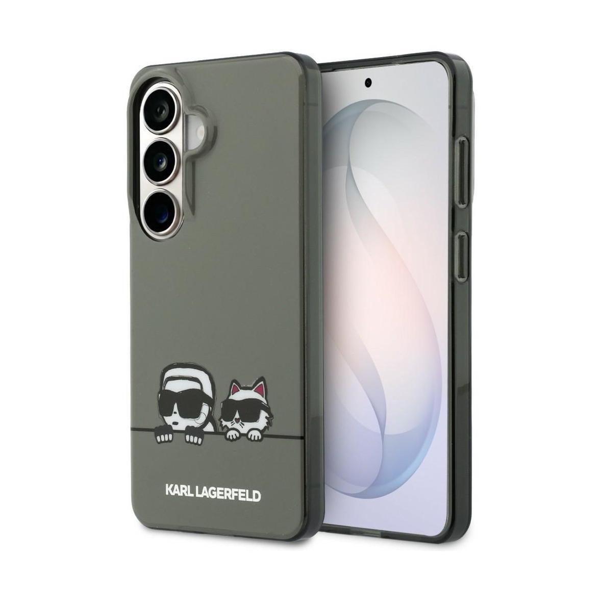 KARL LAGERFELD futerał do SAMSUNG S26 KLHMS26S6HPKACK (Magnetic IML K&C Peekaboo) czarny