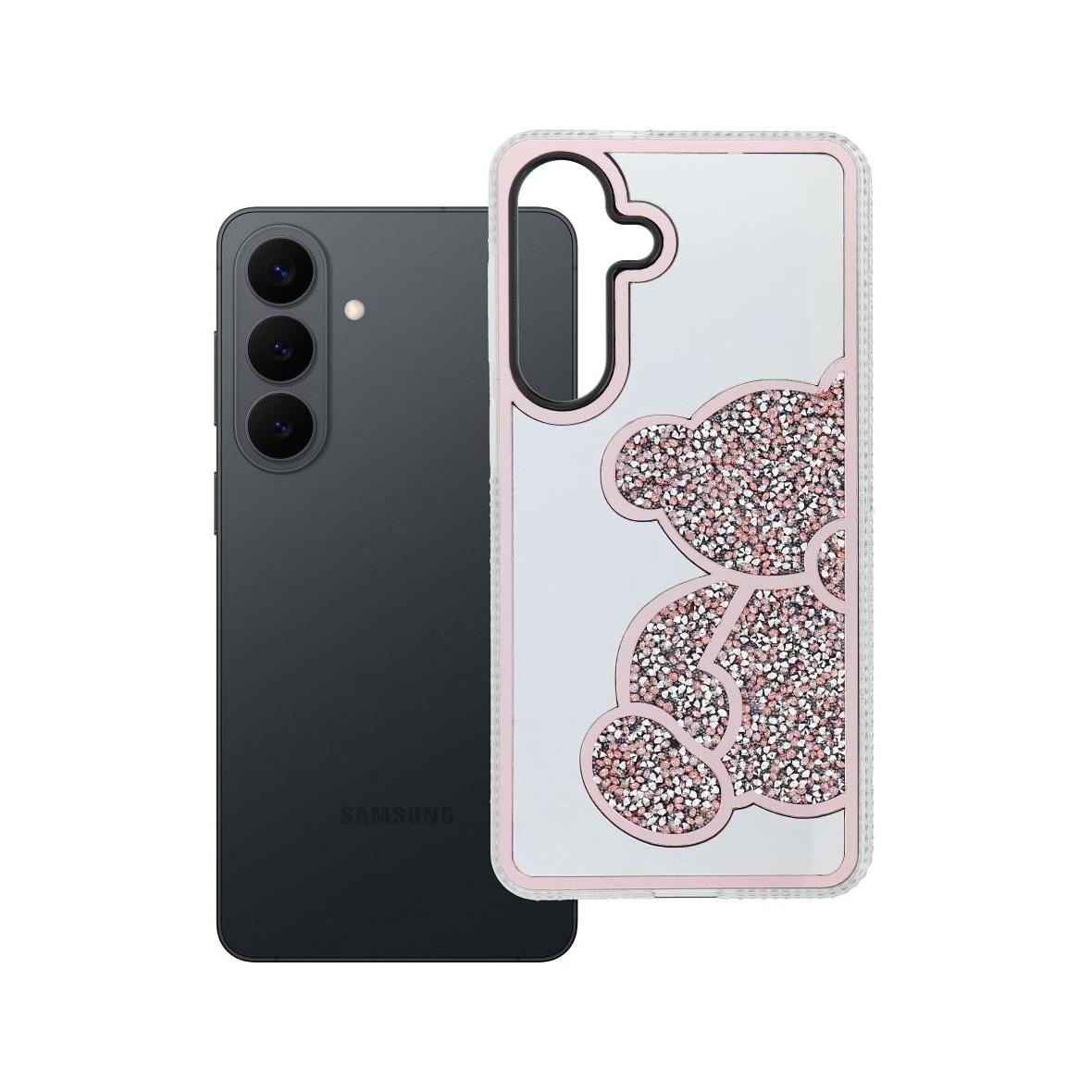 Futerał do Samsung S26 PLUS Teddy Bear różowy