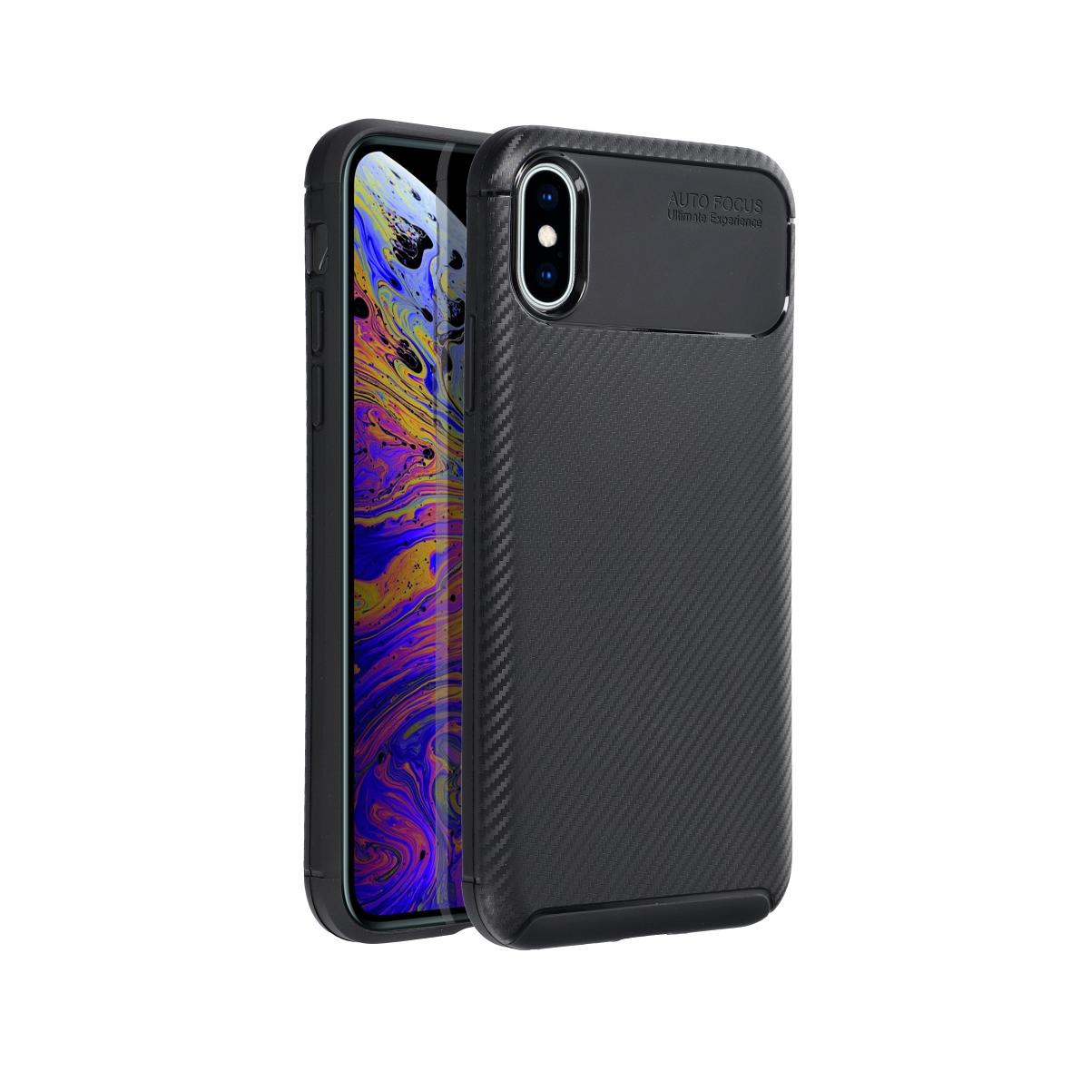 Futerał do iPhone X / XS Carbon Premium czarny