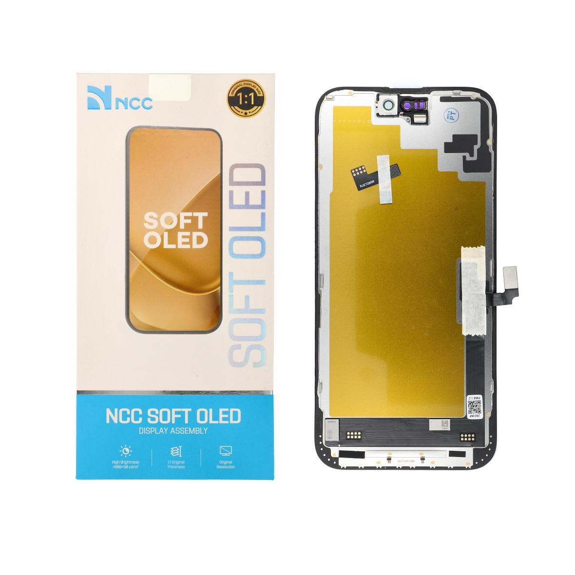 NCC Wyświetlacz do IPHONE 16 Plus Soft Oled (możliwa wymiana IC)