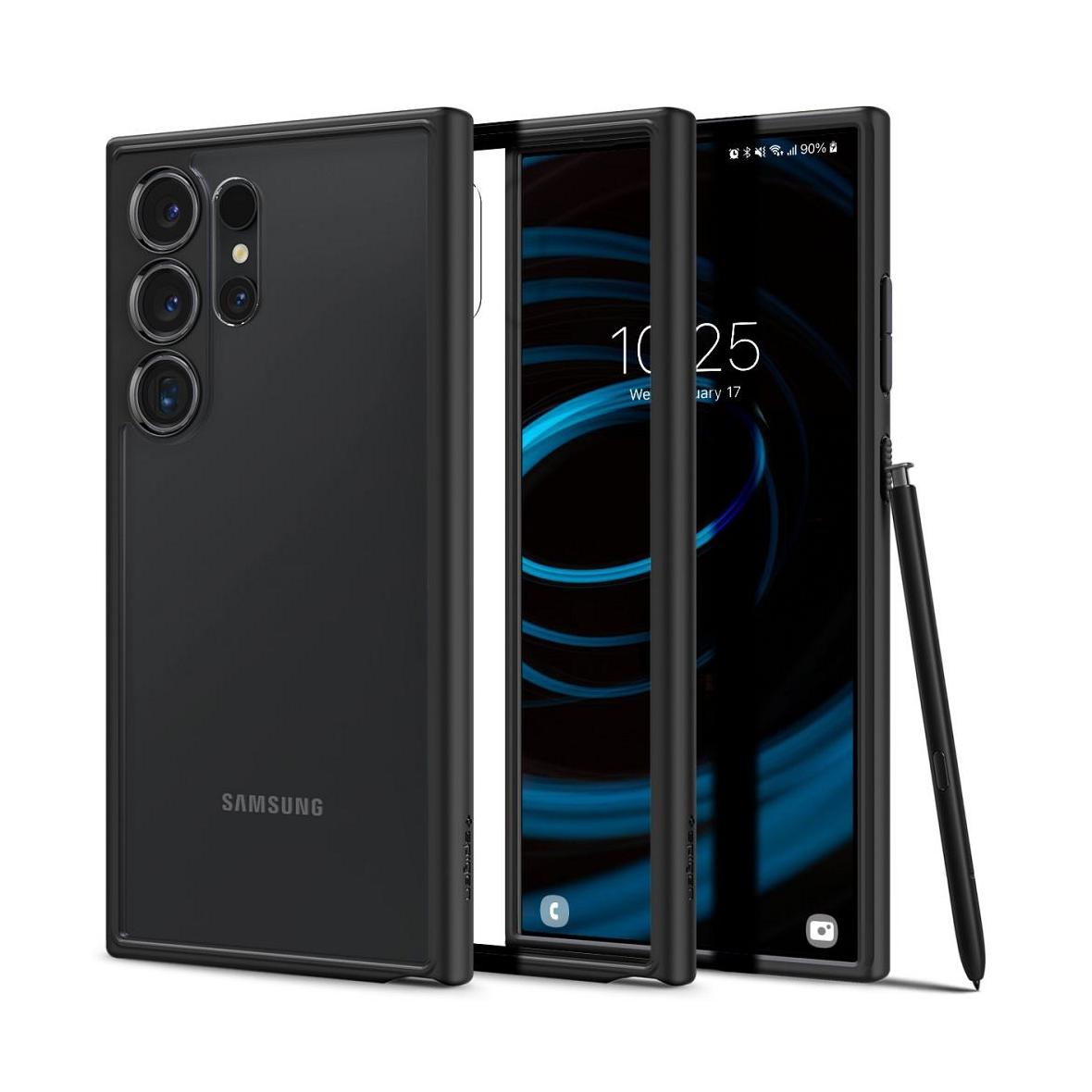 SPIGEN futerał ULTRA HYBRID do SAMSUNG S24 Ultra matte black