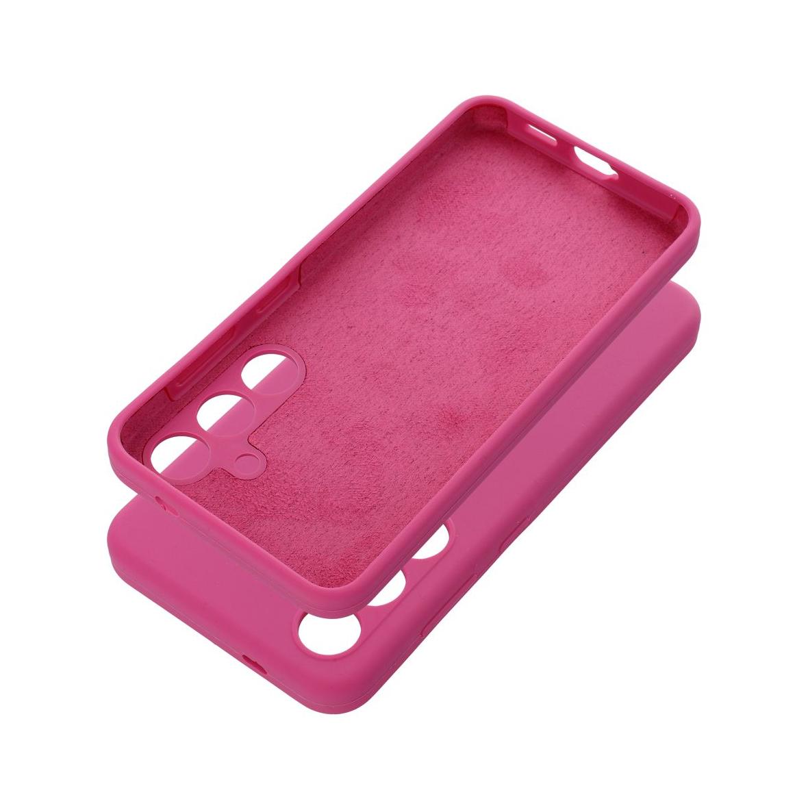 Futerał do Honor X8C Silicone 2mm różowy