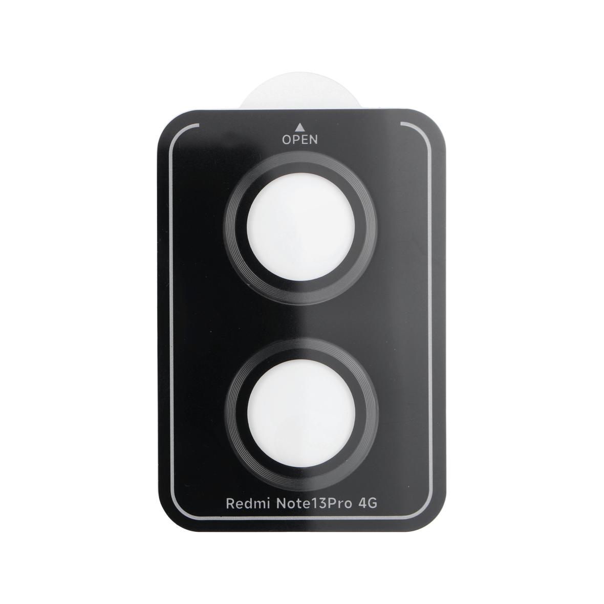 Osłona aparatu PROTECTOR 9H + aplikator do XIAOMI NOTE 13 PRO 4G czarna