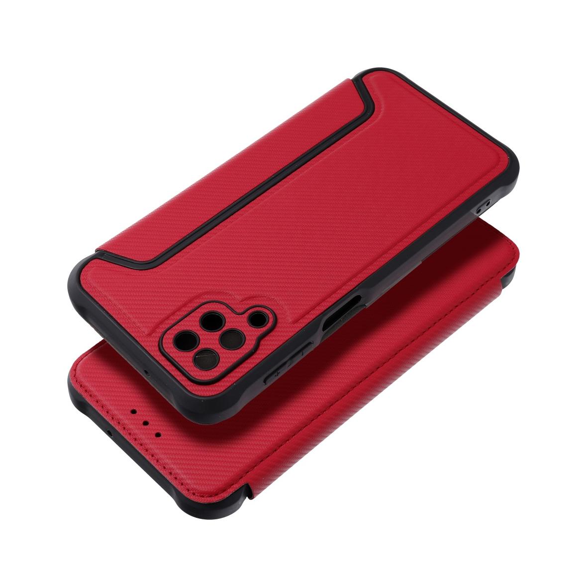 Etui z klapką na Xiaomi Redmi 14C Razor Book czerwone