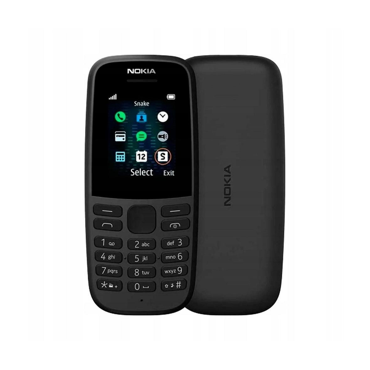 NOKIA telefon komórkowy 105 Single Sim czarny