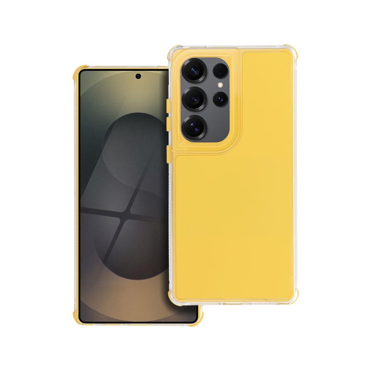 Futerał do Samsung S25 ULTRA Matrix żółty