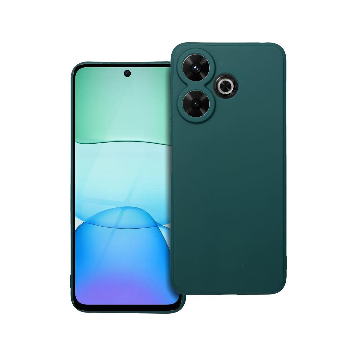 Futerał do Xiaomi Redmi 13X Matt ciemnozielony